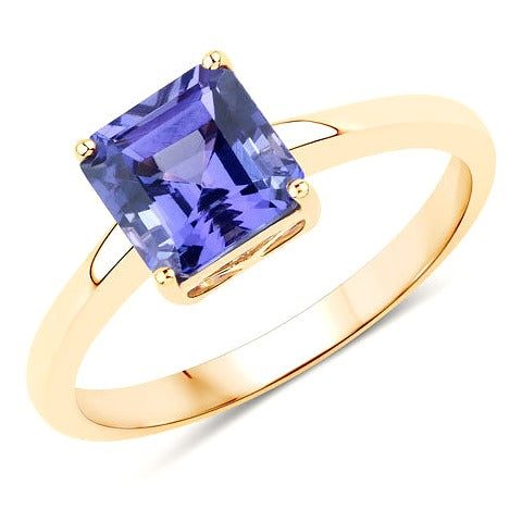 Tanzanite 14K Yellow Gold Ring (1.78 ct)