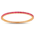 Ruby 14K Yellow Gold Bangle