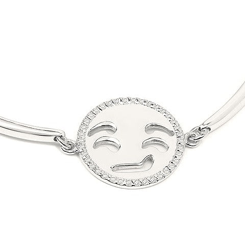 Topaz Sterling Silver Bracelet (0.22 ct)