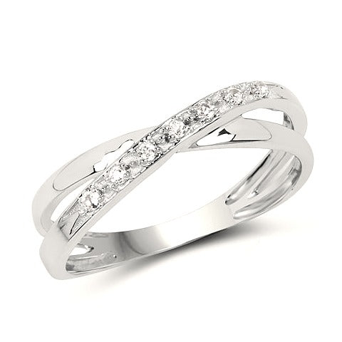 Topaz Sterling Silver Ring Style F