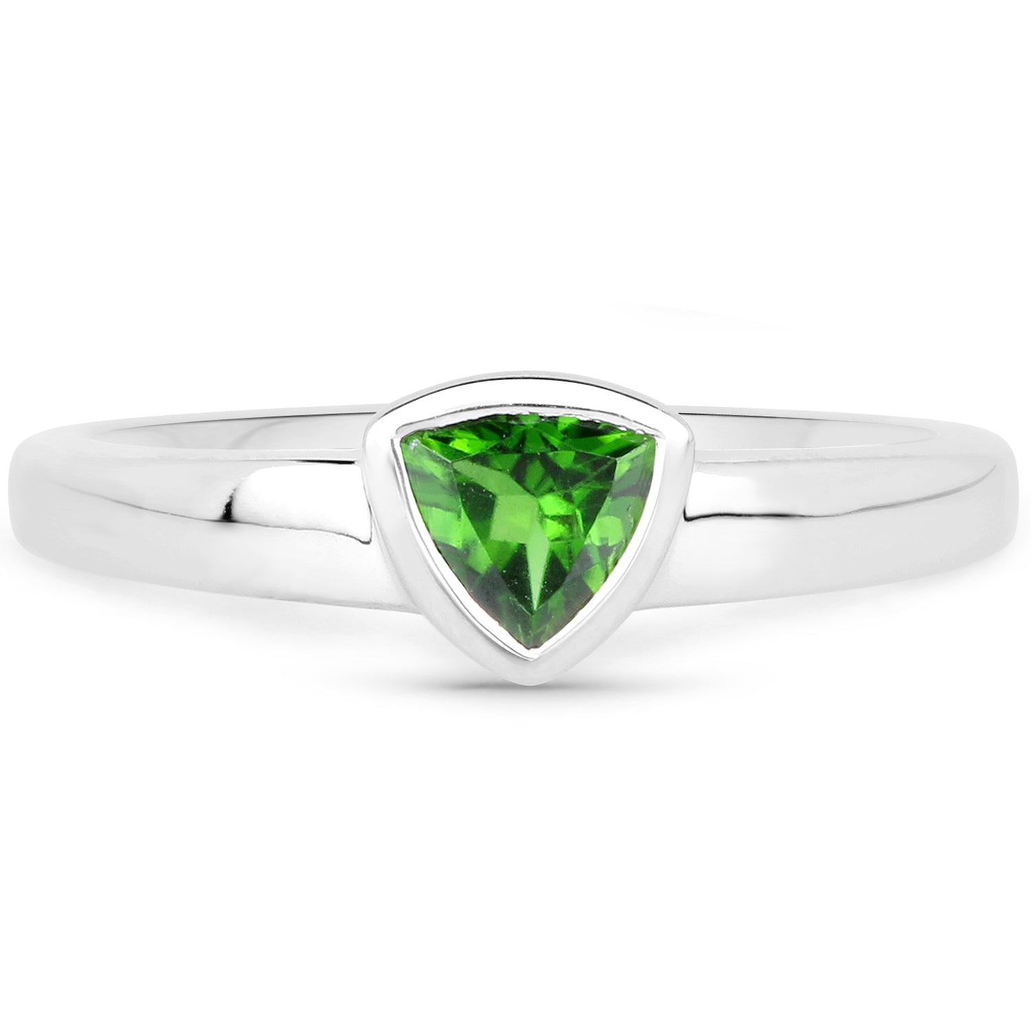 Chrome Diopside Sterling Silver Ring (0.45 ct) - view2