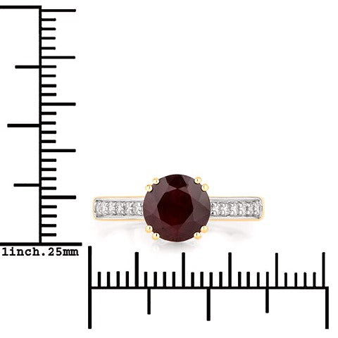 Ruby 14K Yellow Gold Ring (2.20 ct)