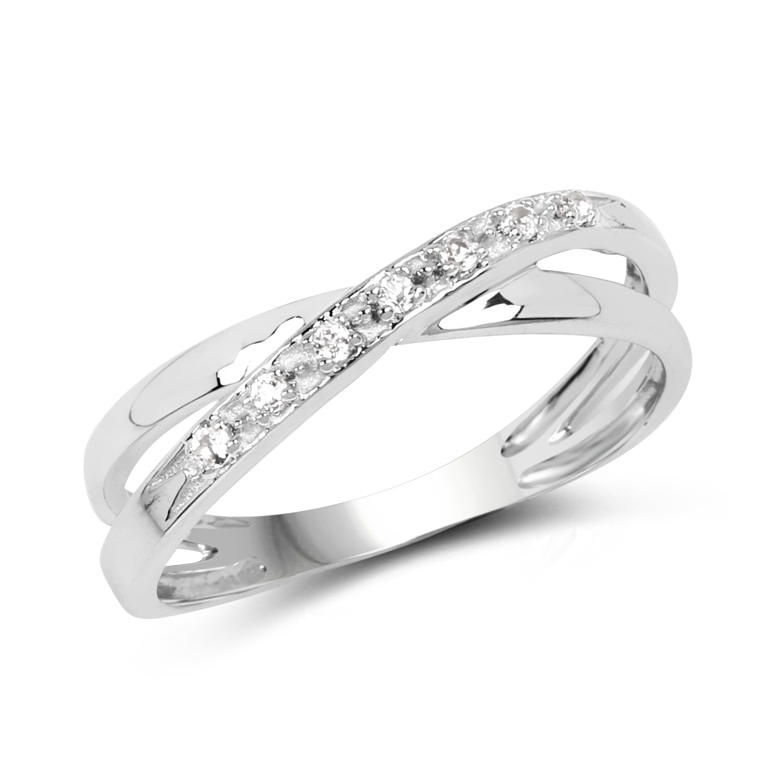 Topaz Sterling Silver Ring Style F - gallery