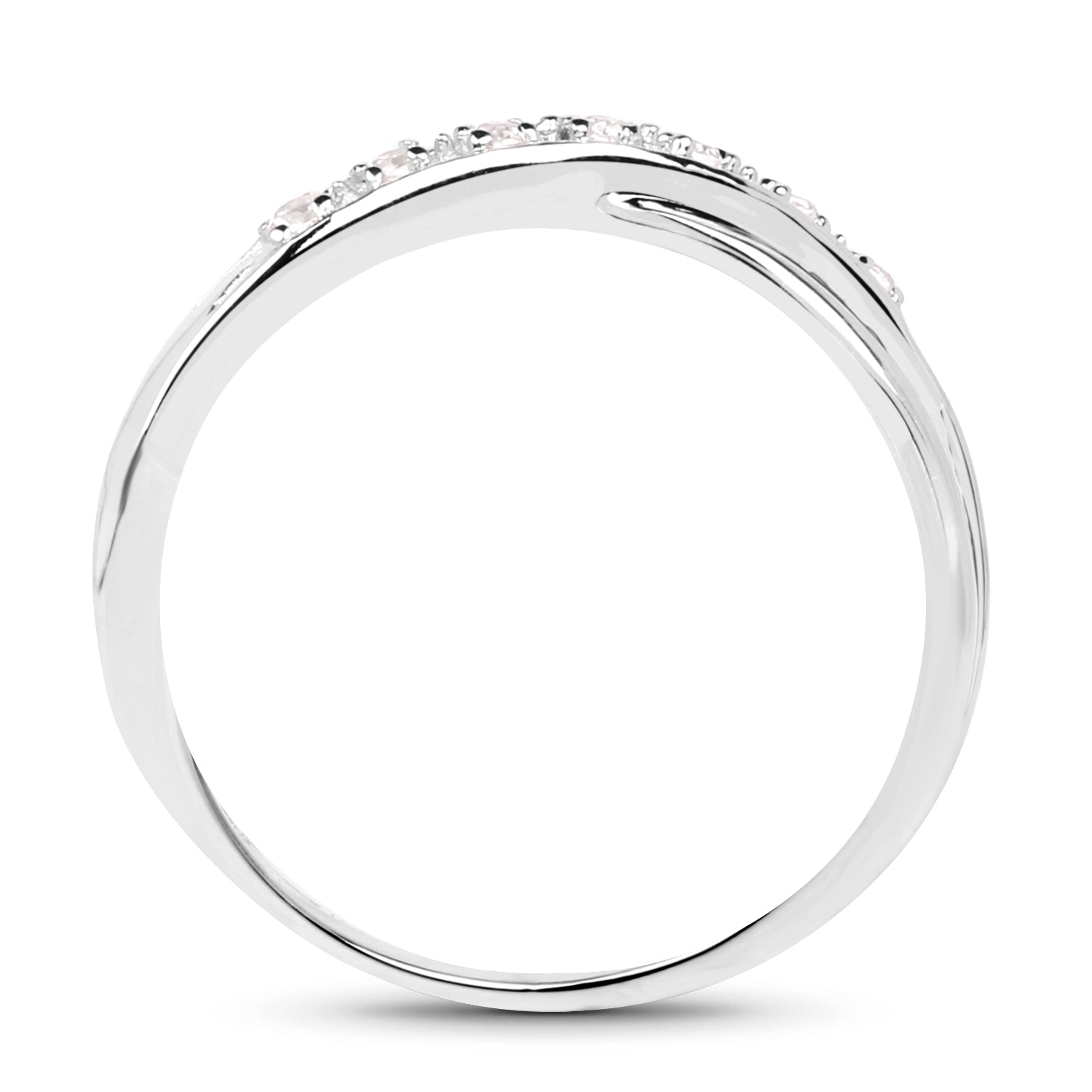 Topaz Sterling Silver Ring Style F - view1