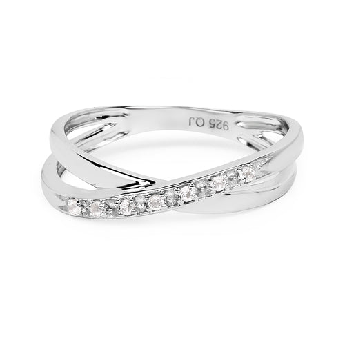 Topaz Sterling Silver Ring Style F