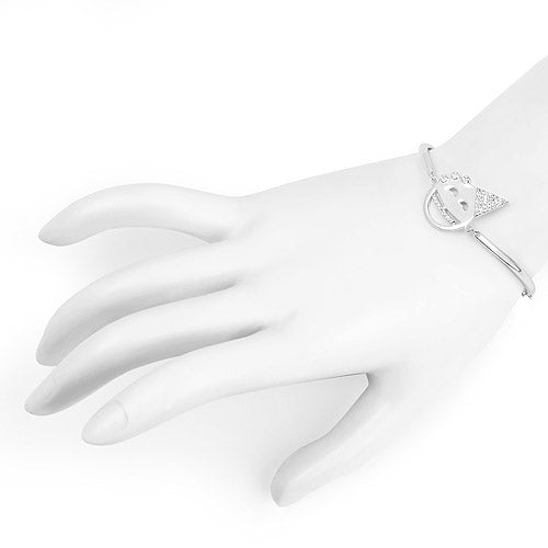 Topaz Sterling Silver Bracelet (0.26 ct)