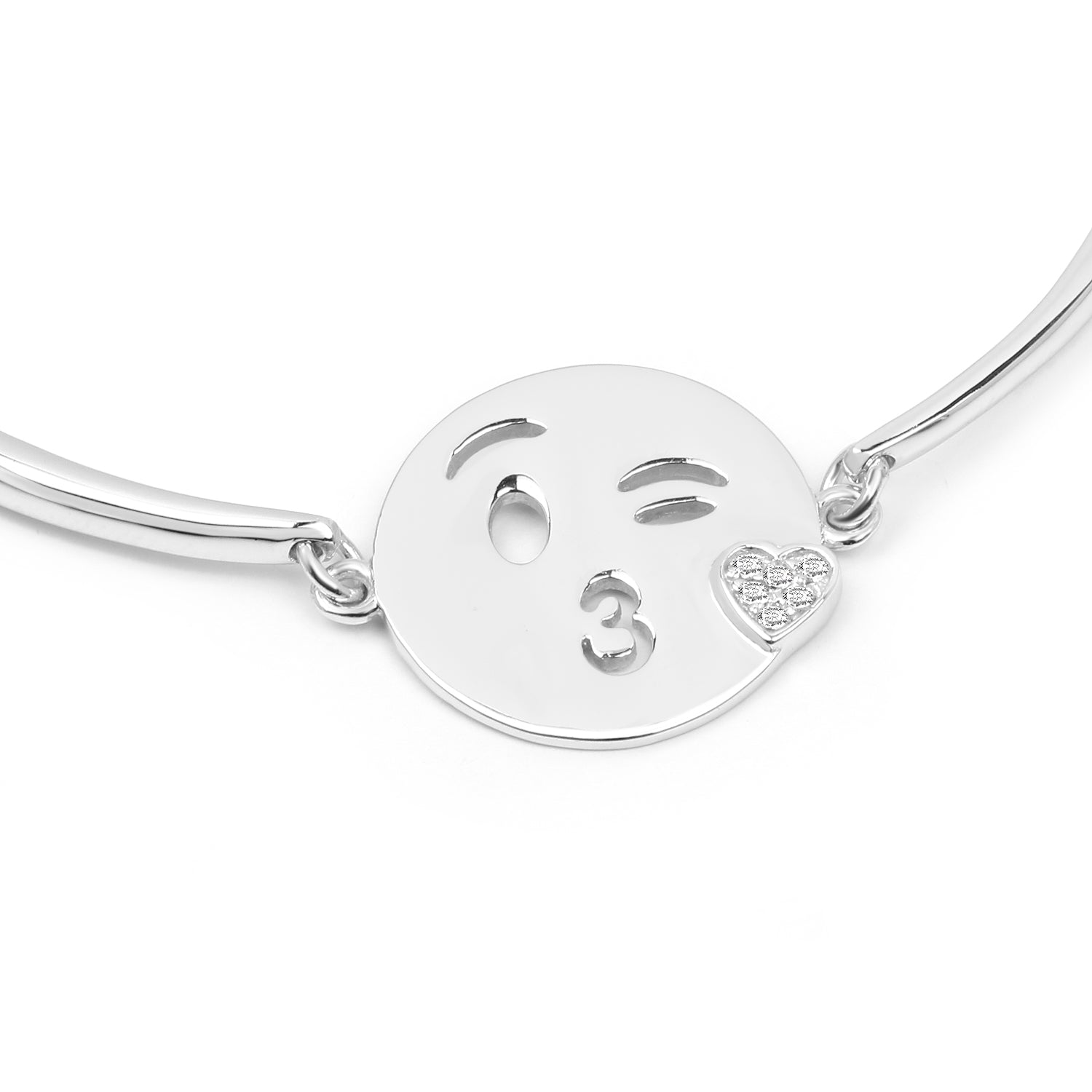 Topaz Sterling Silver Bracelet (0.03 ct) - gallery